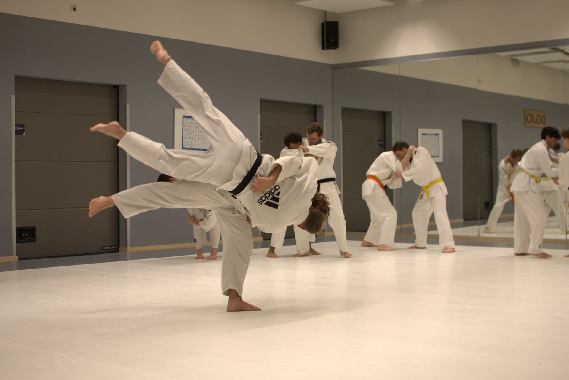 Judo class